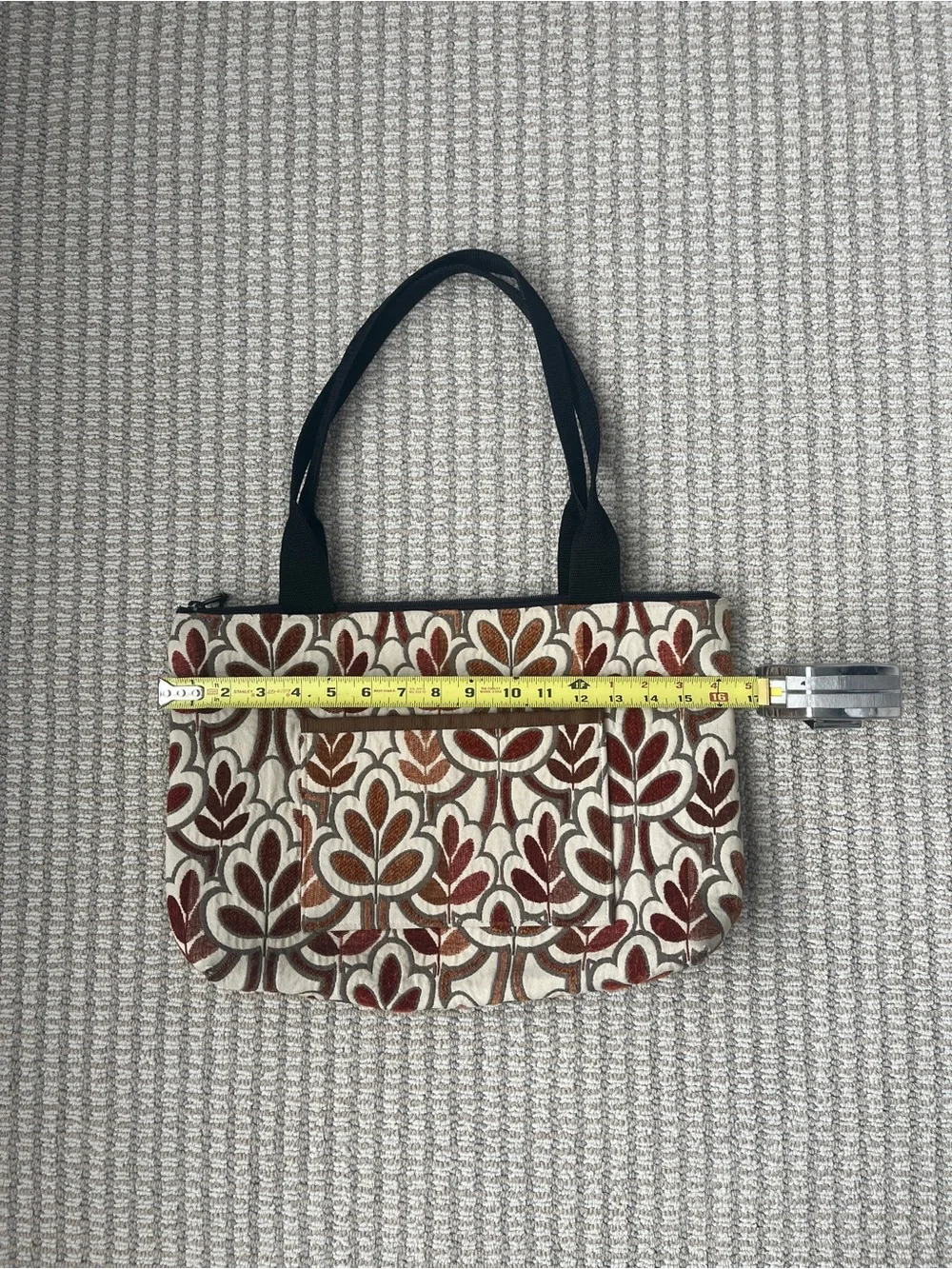 Sally Spicer San Francisco Retro Floral Upholstery Tote